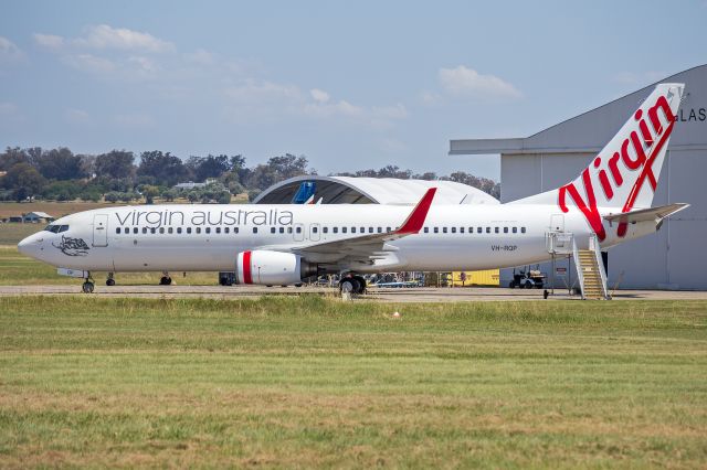 Boeing 737-800 (VH-RQP) - Virgin Australia (VH-RQP) Boeing 737-8FE(WL) at Wagga Wagga Airport.