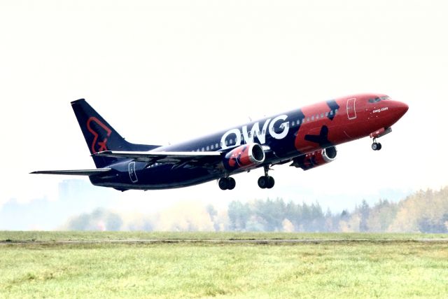 BOEING 737-400 (C-GGWX) - Décollage de YQB