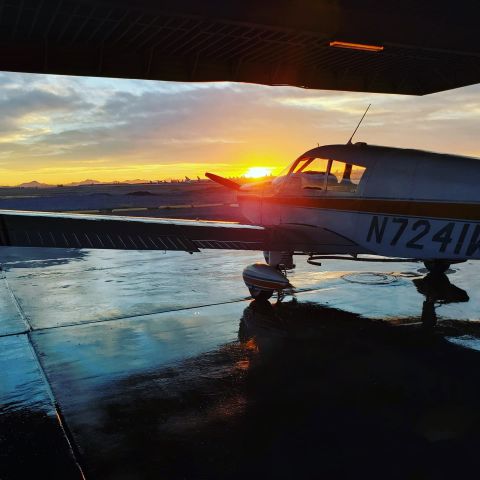 N7241W — - Sunset at Goodyear AZ