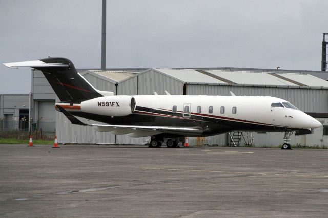 Canadair Challenger 350 (N591FX) - Flexjet Challenger 350 parked on the ramp on 30-Aug-19 after arriving from KHPN the previous day as LXJ591, departing to KBGR next day.