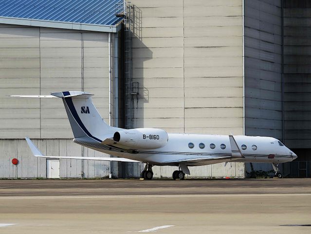 Gulfstream Aerospace Gulfstream V (B-8160) - I take a picture on Sep 24, 2017.