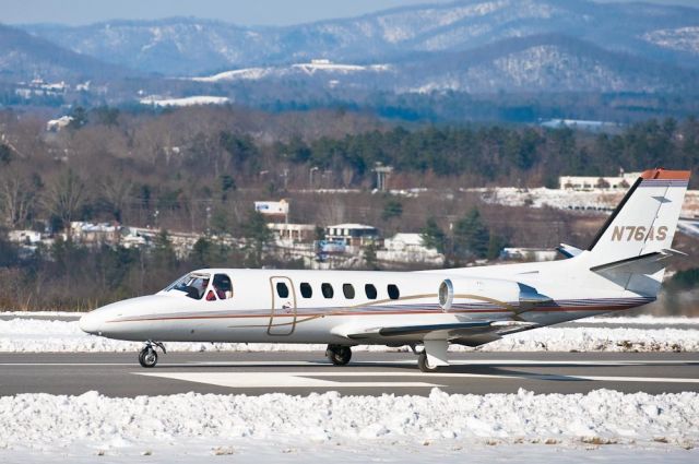 Cessna Citation II (N76AS) - 12/20/09