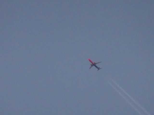 Boeing 737-900 (N493AS) - Flying over Fargo at dusk. Cruising at 36,000ft 