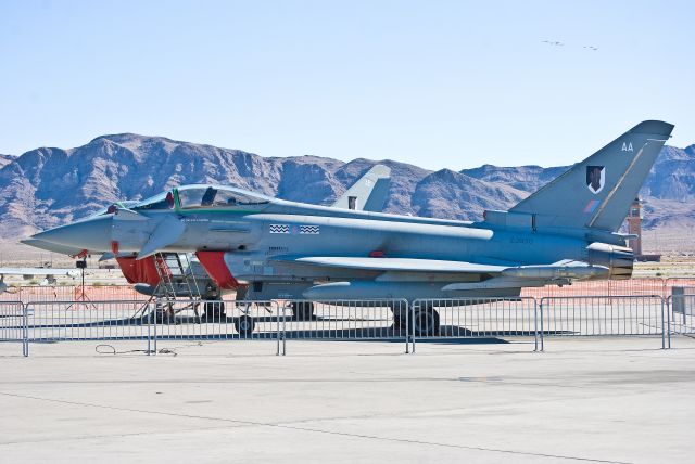 RA-FAA — - Royal Air Force Typhoon at Aviation Nation 2010.