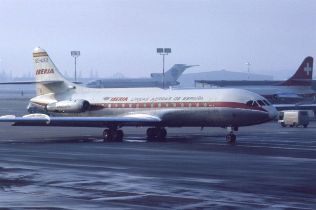 SUD-EST SE-210 Caravelle (EC-AXU) - January 1969 at Düsseldorf (EDDL)