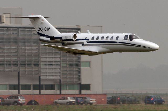 Cessna Citation CJ2+ (OO-CIV) - Air Service Liege. More of me at:  http://www.sgmst.nl/photo-portal/photo-portal.htm ...and search for "photographer" Peter Maassen.