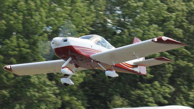 Vans RV-14 (N140T) - Taking off during the 2021 Simsbury Fly-In.