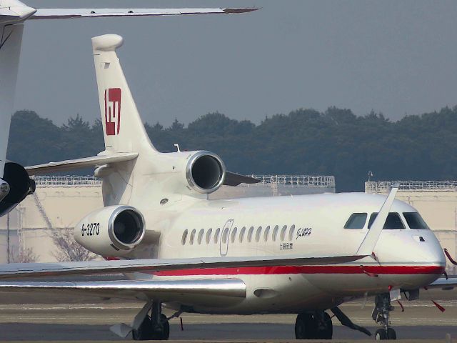 Dassault Falcon 7X (B-3270) - I took this picture on Mar 26, 2018.