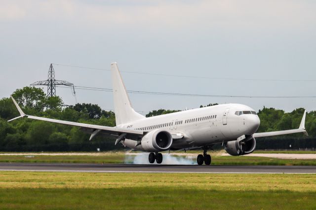 Boeing 737 MAX 8 (9H-ETA) - Flying for TUI and arriving from Olbia as TOM2633