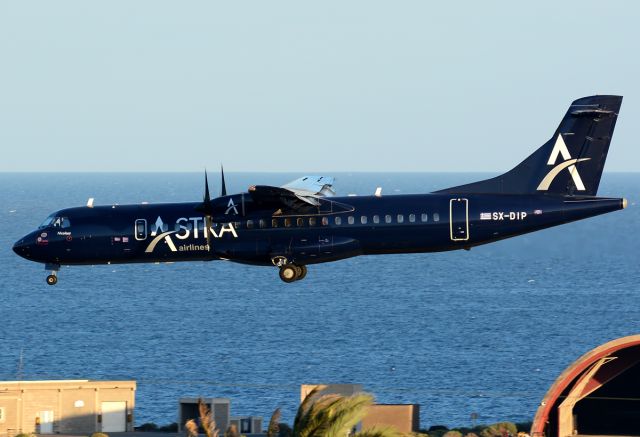 ATR ATR-72 (SX-DIP) - January 2016.