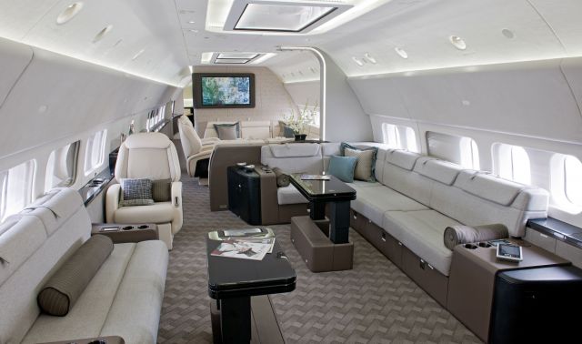 Boeing 737-800 — - Boeing Unveils BBJ with Luxury Interior and New High-Speed Digital System at ABACE 2012