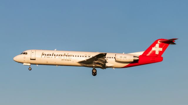 Fokker 100 (HB-JVE)