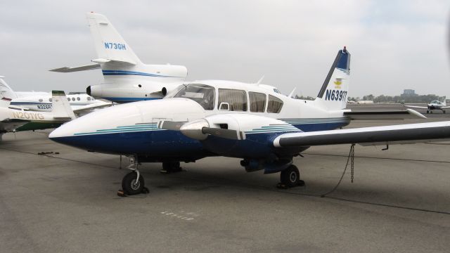 Piper Aztec (N63977) - Parked at Santa Ana