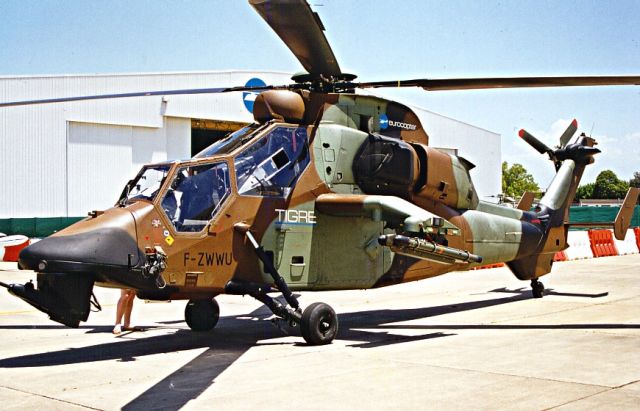 F-ZWWU — - Eurocopter Tiger on display prior to Royal Australian Army purchase