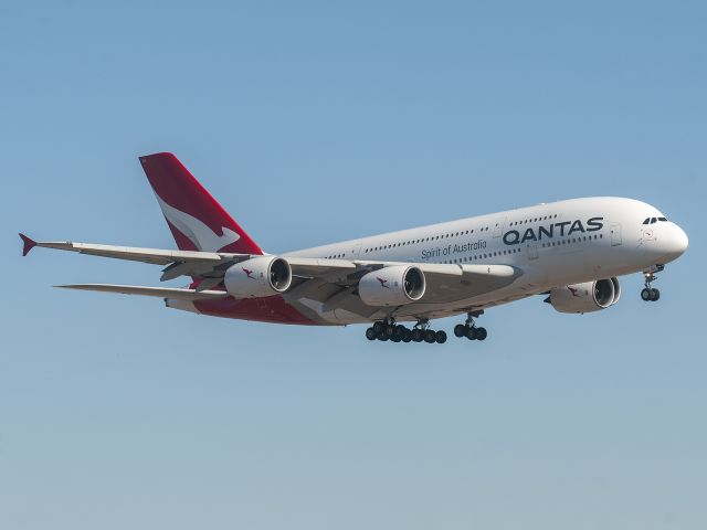 Airbus A380-800 (VH-OQJ) - QFA7 SYD - DFW 12/25/2019