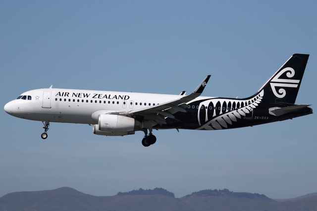 Airbus A320 (ZK-OXA) - on 15 September 2018