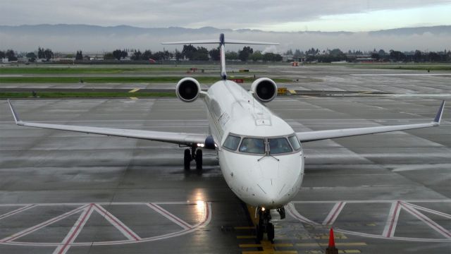 Canadair Regional Jet CRJ-900 (N814SK) - N814SK Delta Connectionbr /8.1 yearsbr /Canadair Regional Jet CRJ-900 (twin-jet) (CRJ9/L)br /11-Mar-2015 CRJ9 Salt Lake City Intl (KSLC) San Jose Intl (KSJC) 09:03 MDT 09:47 PDT 1:44