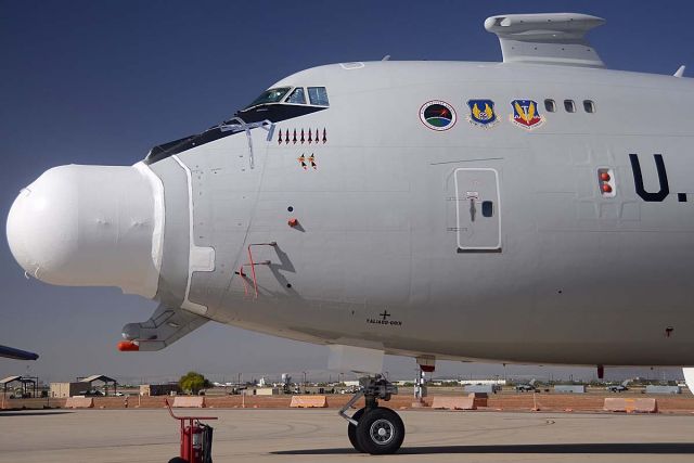 00-0001 — - The Airborne Laser Testbed on public display for the first time, two months after it was delivered to AMARG for storage.