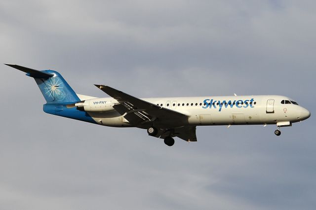 Fokker 100 (VH-FNY) - on 5 May 2013