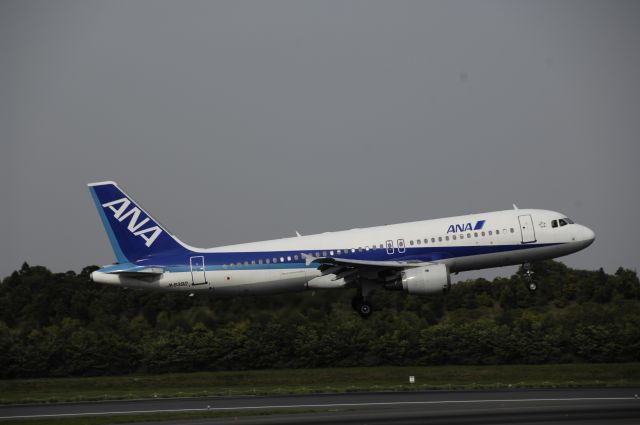 Airbus A320 (JA8390) - Approach to Narita Intl Airport Rwy16L on 2013/05/06