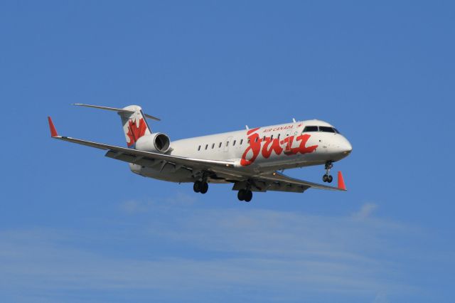 Canadair Regional Jet CRJ-200 (C-GKEW) - Arriving at Montreal from Newark