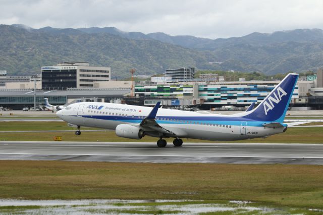 Boeing 737-800 (JA73AN) - April 15th 2018:ITM-CTS.