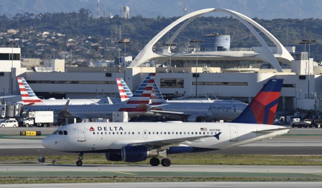 Airbus A319 (N315NB) - Arrived at LAX on 25L