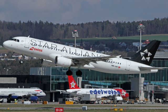 Airbus A320 (HB-IJO) - "Star Alliance" livery