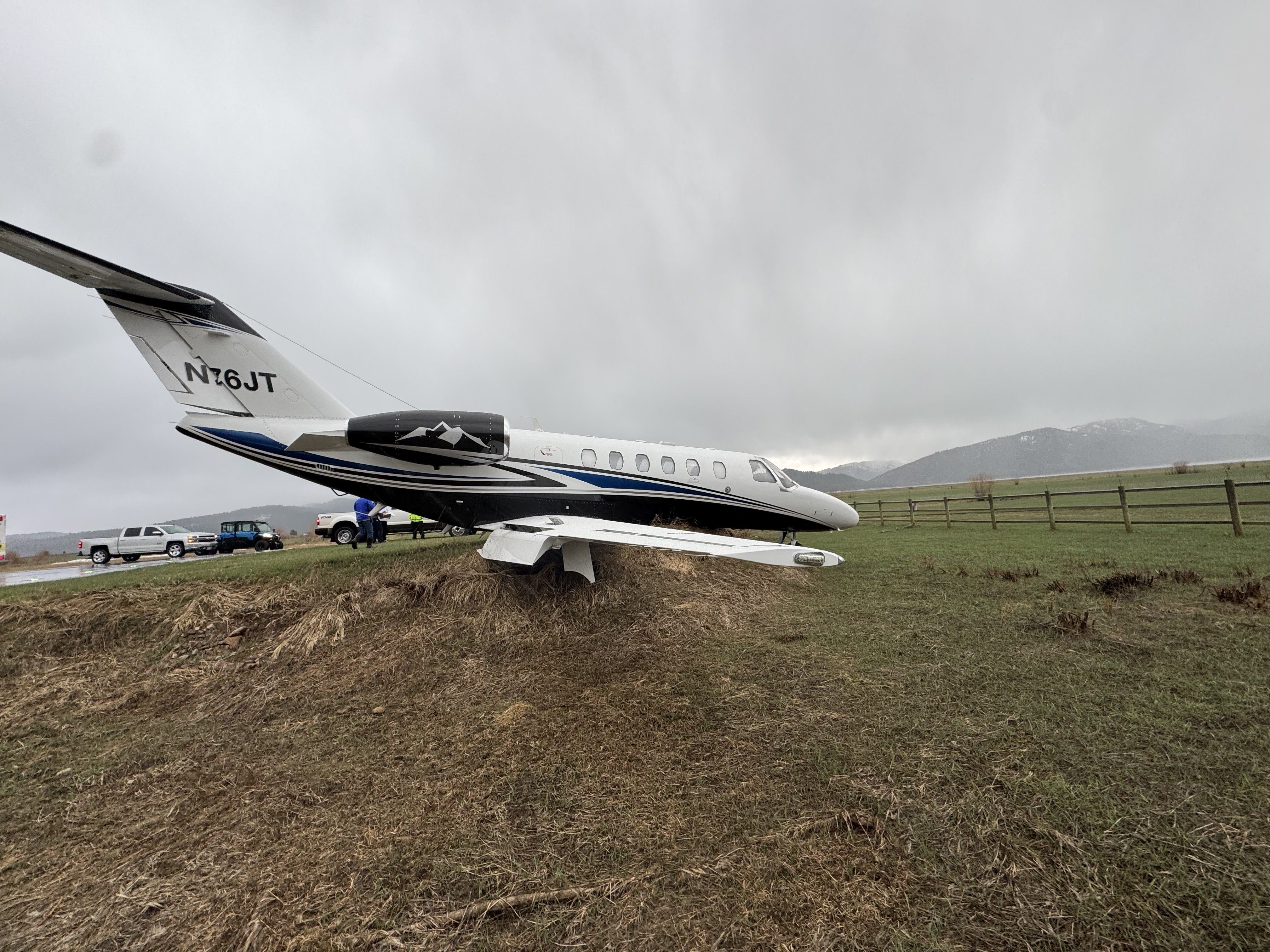 Cessna Citation CJ2+ (N76JT) - Oops