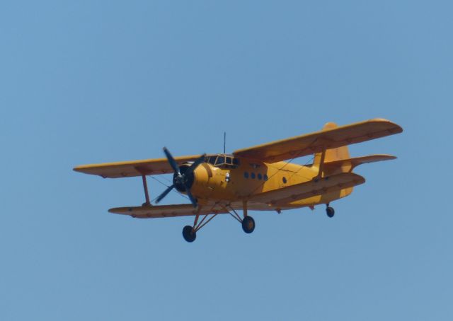 Antonov An-2 (N2AN) - Lumbering along is a good way to describe this plane flying by.