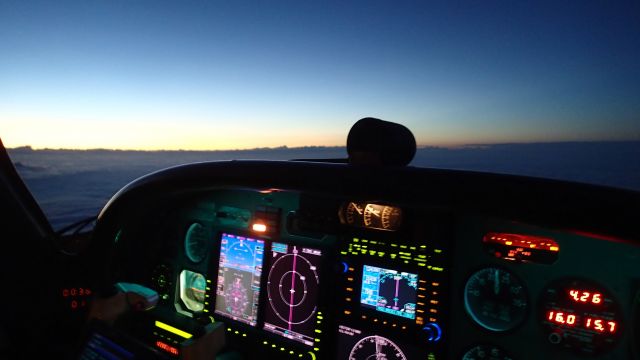 Piper Aerostar (N90509) - 6am departure, beer on the beach by noon.