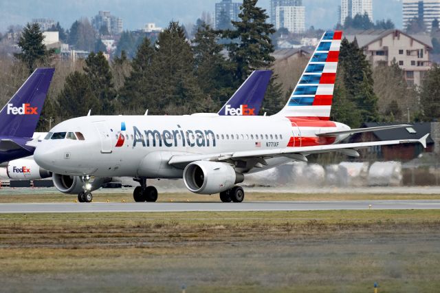 Airbus A319 (N771XF)