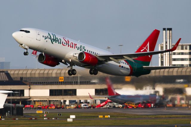 Boeing 737-800 (EC-NGC) - Operating for TUI.  TOM2624 departs to Innsbruck.