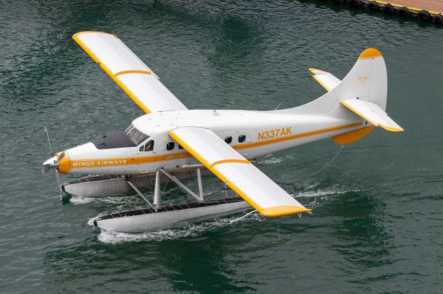 N337AK — - Spotted at the seaplane terminal in Juneau, Alaska on September 3rd 2023. 