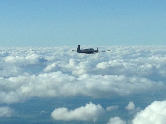 Mooney M-20 (N2192J) - On the way up to Oshkosh!