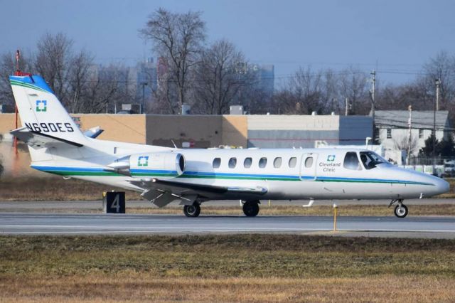 Cessna Citation V (N690ES) - Cessna Citation Ultra opby Cleveland Clinicbr /br /Photo Taken January 2019