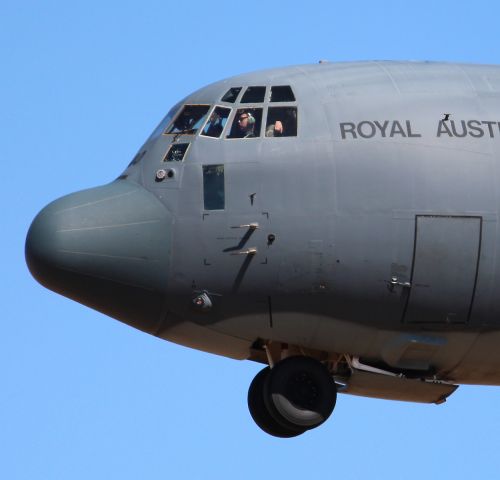 Lockheed C-130 Hercules (A97440) - Conducting touch and go's at Longreach 12/09/2020