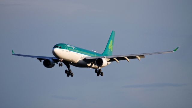 Airbus A330-200 (EI-LAX) - EIN143 from DUB to SEA on final to Rwy 34R on 3.28.19. (A330-202 / msn 0269). 