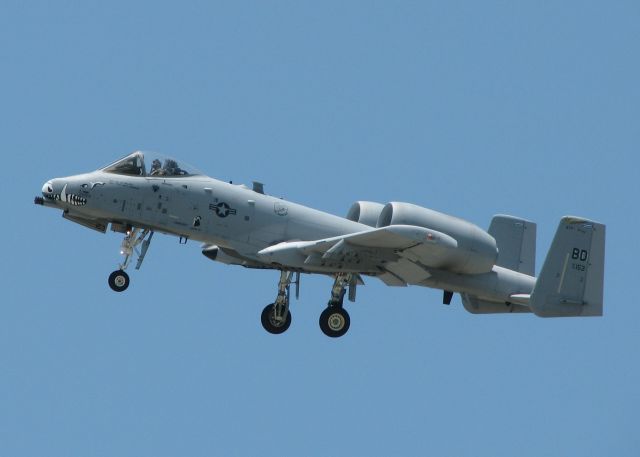 Fairchild-Republic Thunderbolt 2 (79-0153) - One of two A-10s doing touch and goes at Barksdale Air Force Base.