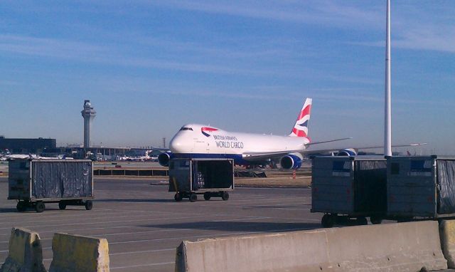 — — - Birthish Airways at ohare 747-800