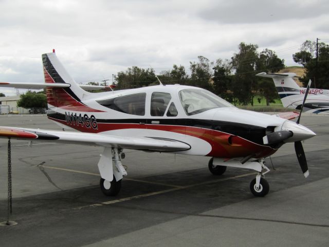 Aero Commander 500 (N114GG) - On display at Brackett Field