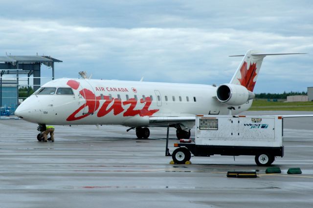 — — - Air Canada Jazz at Prince George, BC, Canada