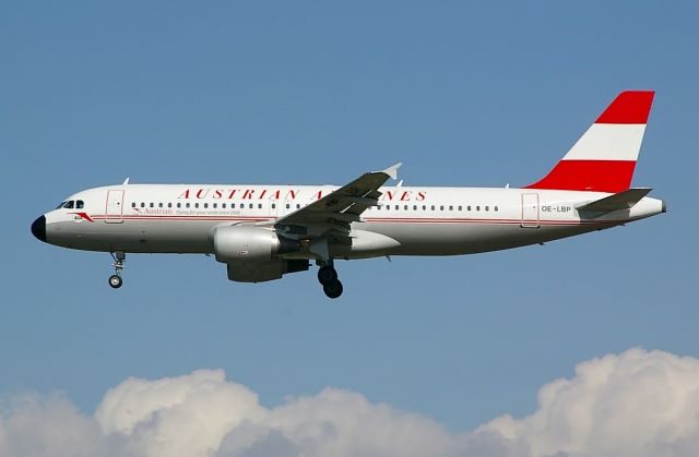 Airbus A320 (OE-LBP)