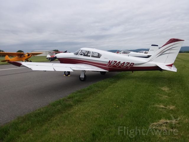 Piper PA-24 Comanche (N7447P) - Air show at KFRD. 