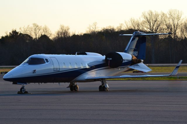 Learjet 60 (N112BD) - BLACK DIAMOND AVIATION GROUP LLC at dawn at KJQF - 3/7/20