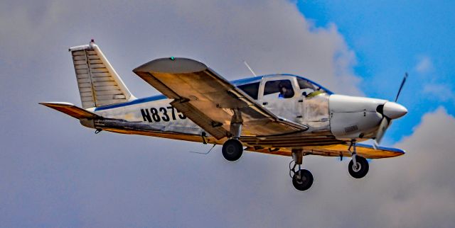 Piper Cherokee (N8375W) - N8375W Piper PA-28-180 Cherokee s/n 28-2575 -North Las Vegas Airport  KVGTbr /Photo: TDelCorobr /May 17, 2023 