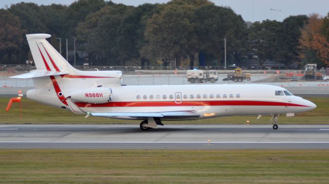 Dassault Falcon 7X (N988H) - 11/11/21