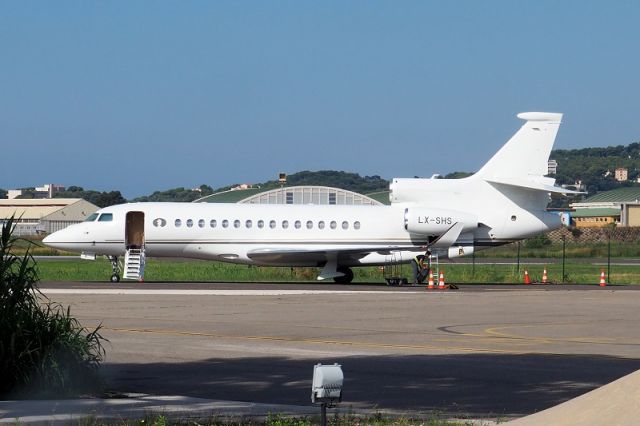 Dassault Falcon 8X (LX-SHS) -  18 AOUT 2018