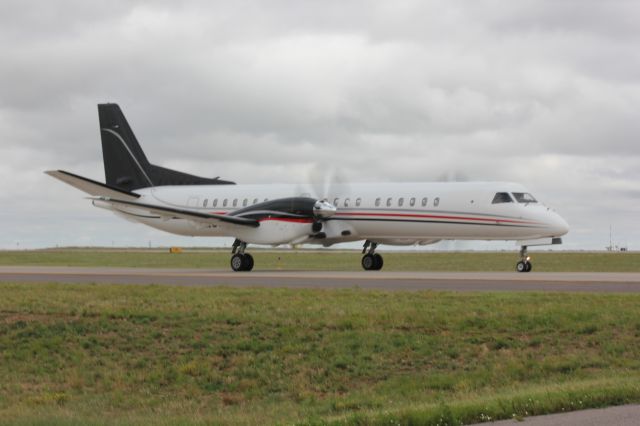 Saab 2000 (N814BB) - First Saab 2000 I have seen at DIA.