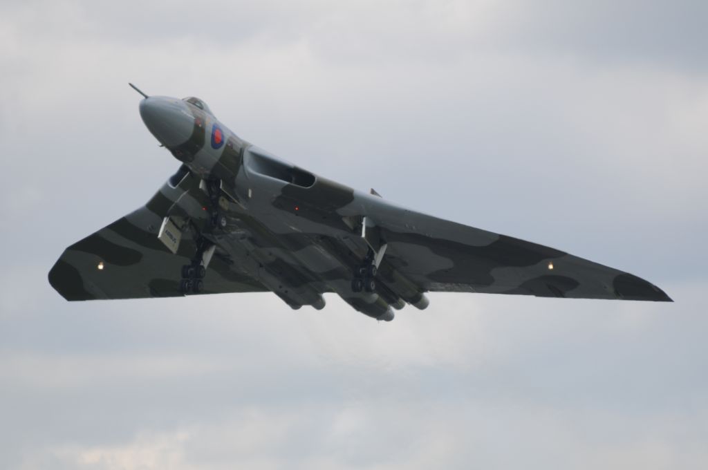 XH558 — - XH 558s FIRST flight in 6 months... at the start of her last flying season.